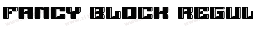 Fancy Block Regular字体转换